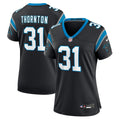 Corey Thornton Carolina Panthers Nike Women's Team Game Jersey -  Black