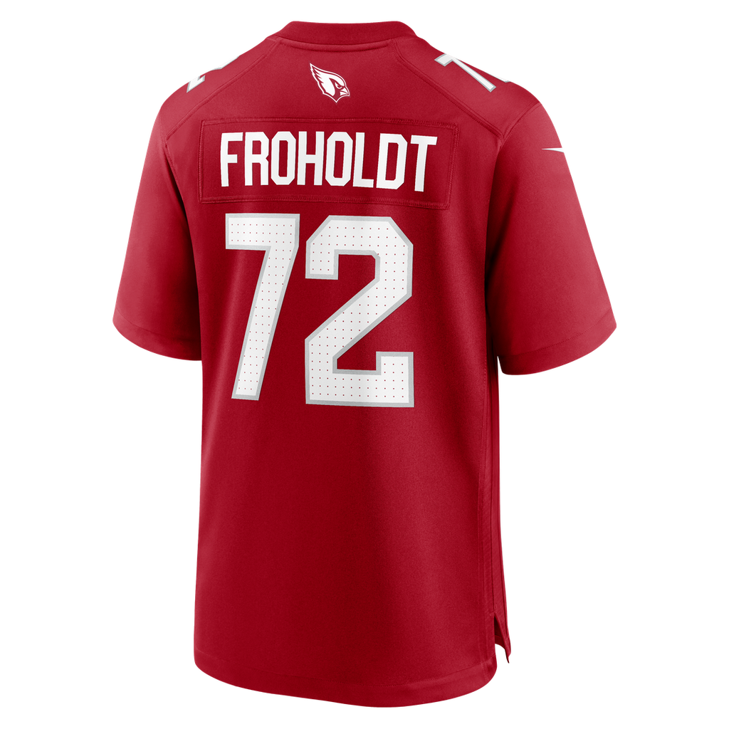 Hjalte Froholdt Arizona Cardinals Nike Team Game Jersey -  Cardinal