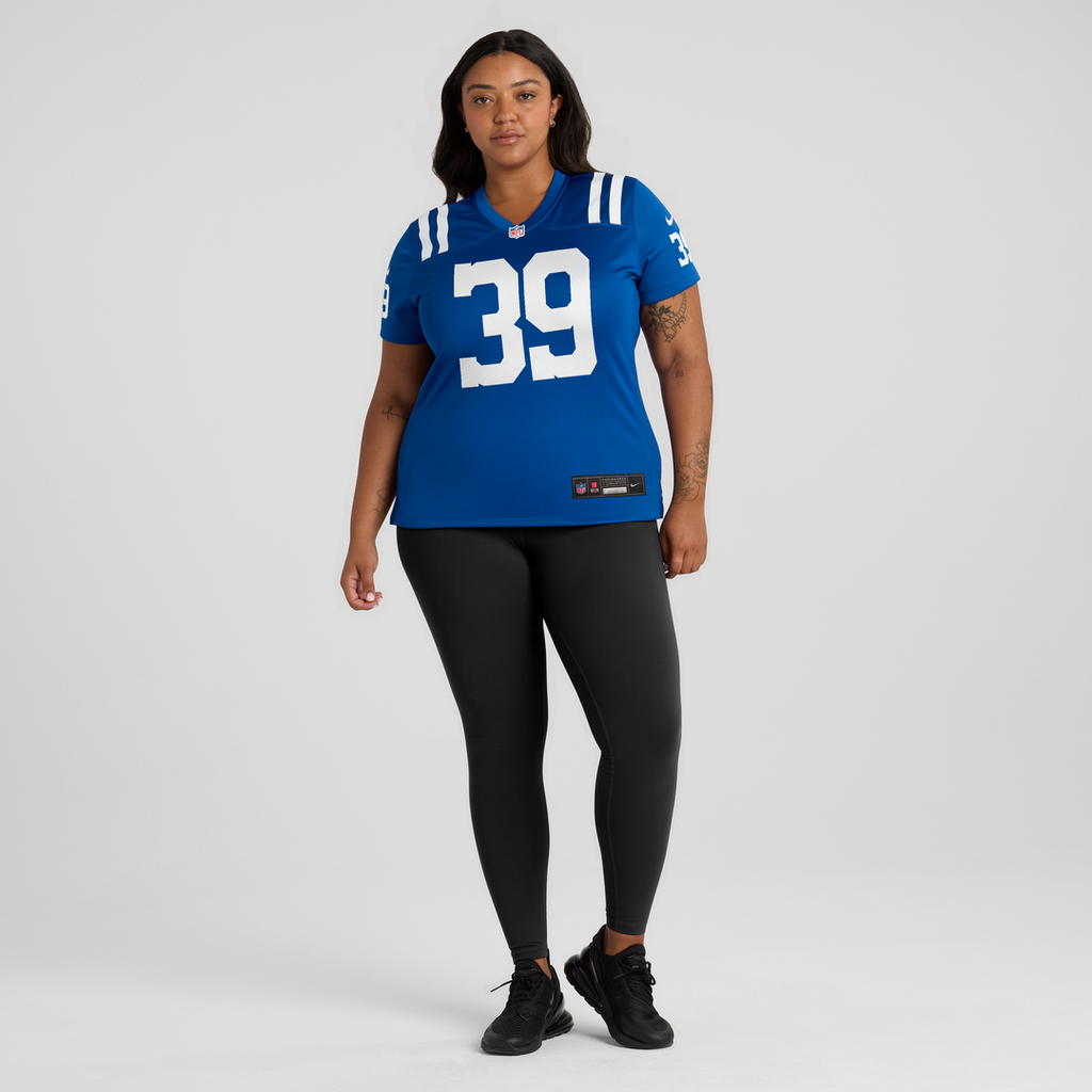 George Odum Indianapolis Colts Nike Women's Team Game Jersey -  Royal