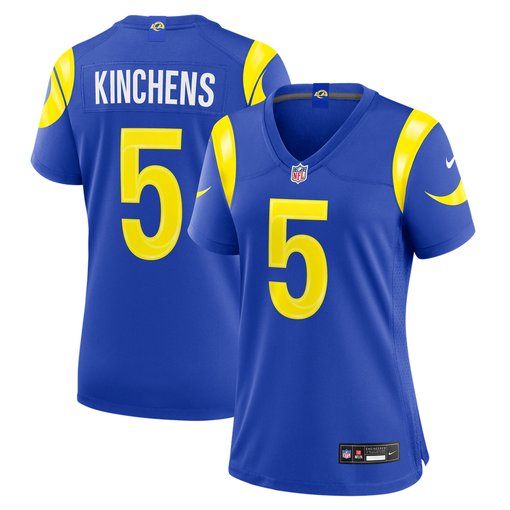 Kamren Kinchens Los Angeles Rams Nike Women's Team Game Jersey - Royal