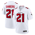Deion Sanders Atlanta Falcons Nike Retired Player Game Jersey - White