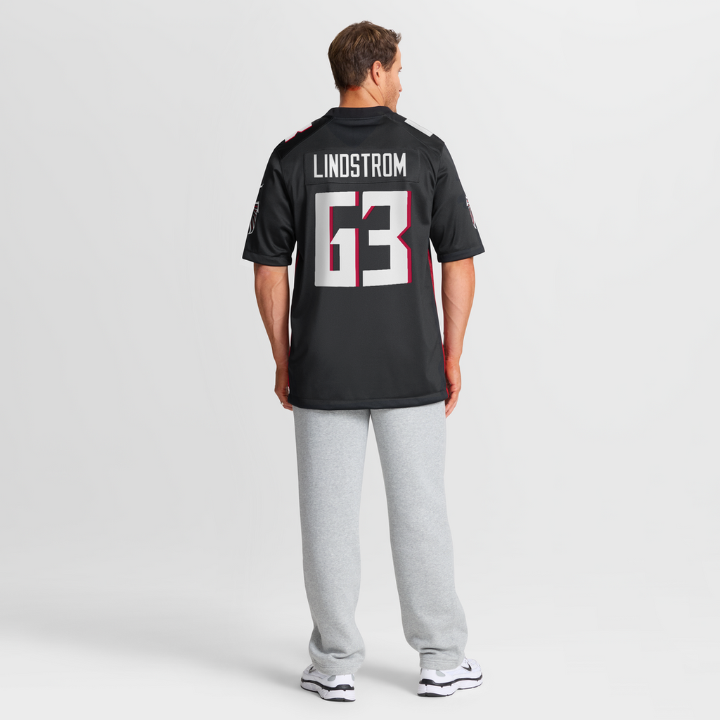 Chris Lindstrom Atlanta Falcons Nike Game Jersey - Black