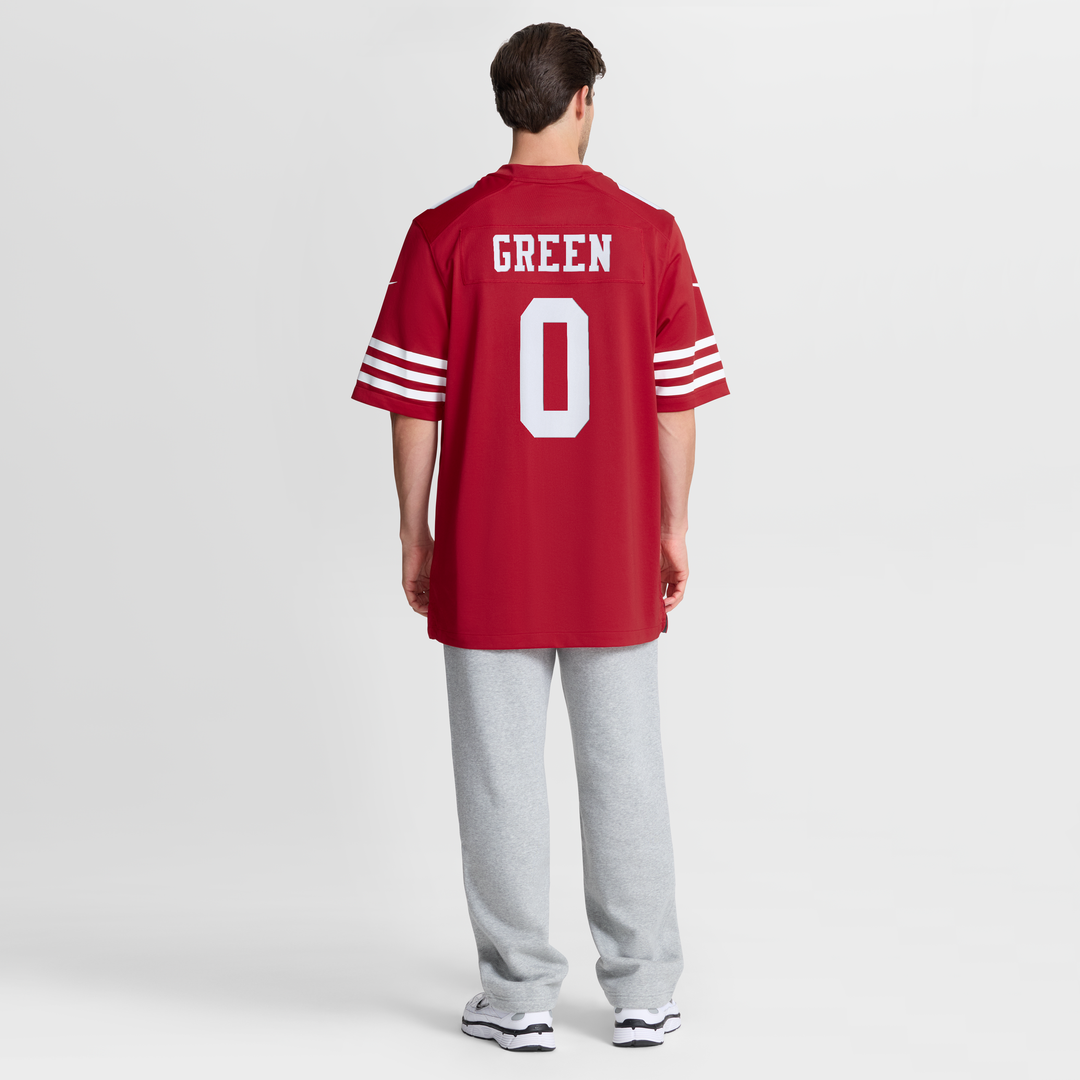 Renardo Green San Francisco 49ers Nike  Game Jersey -  Scarlet