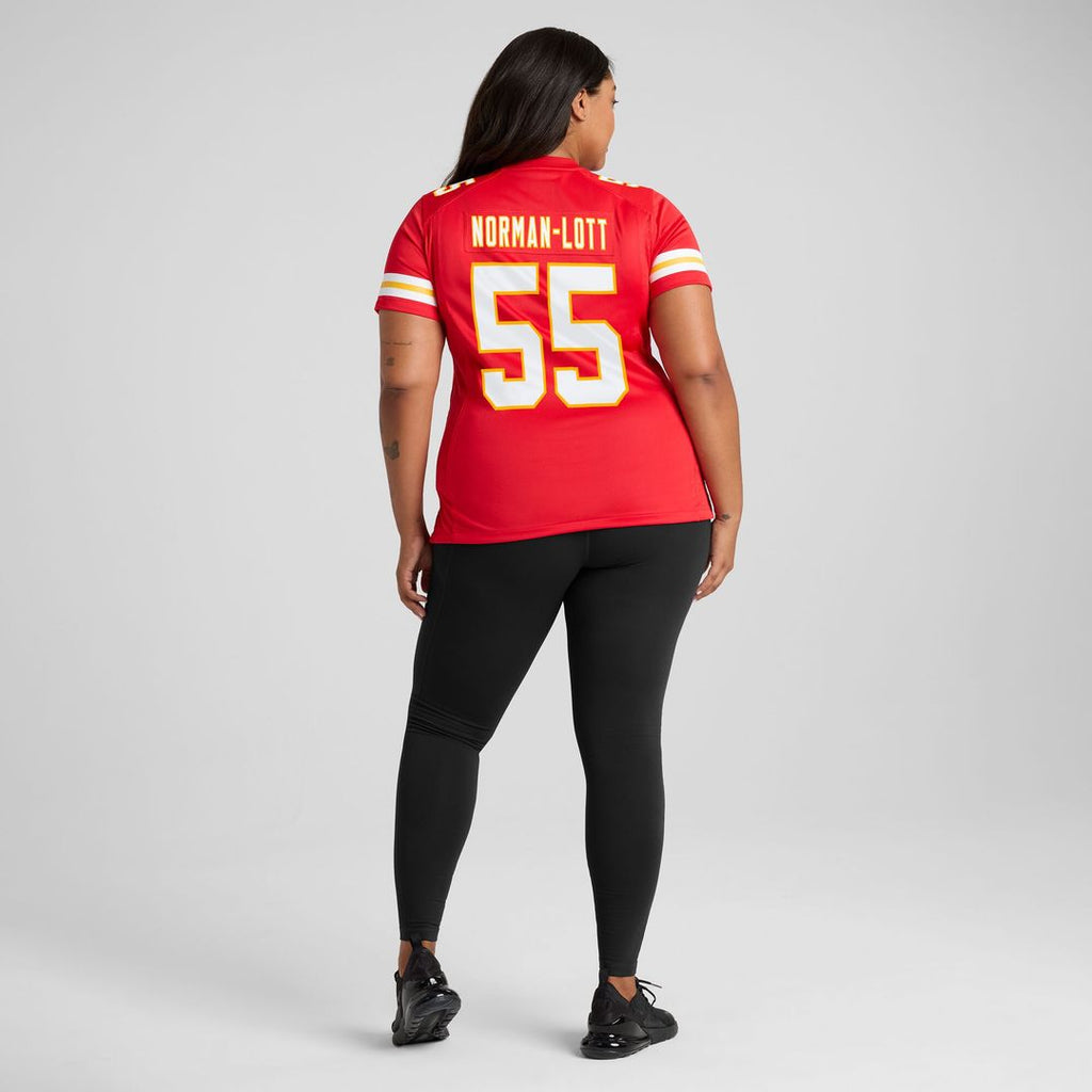 Omarr Norman-Lott Kansas City Chiefs Nike Women's Team Game Jersey -  Red