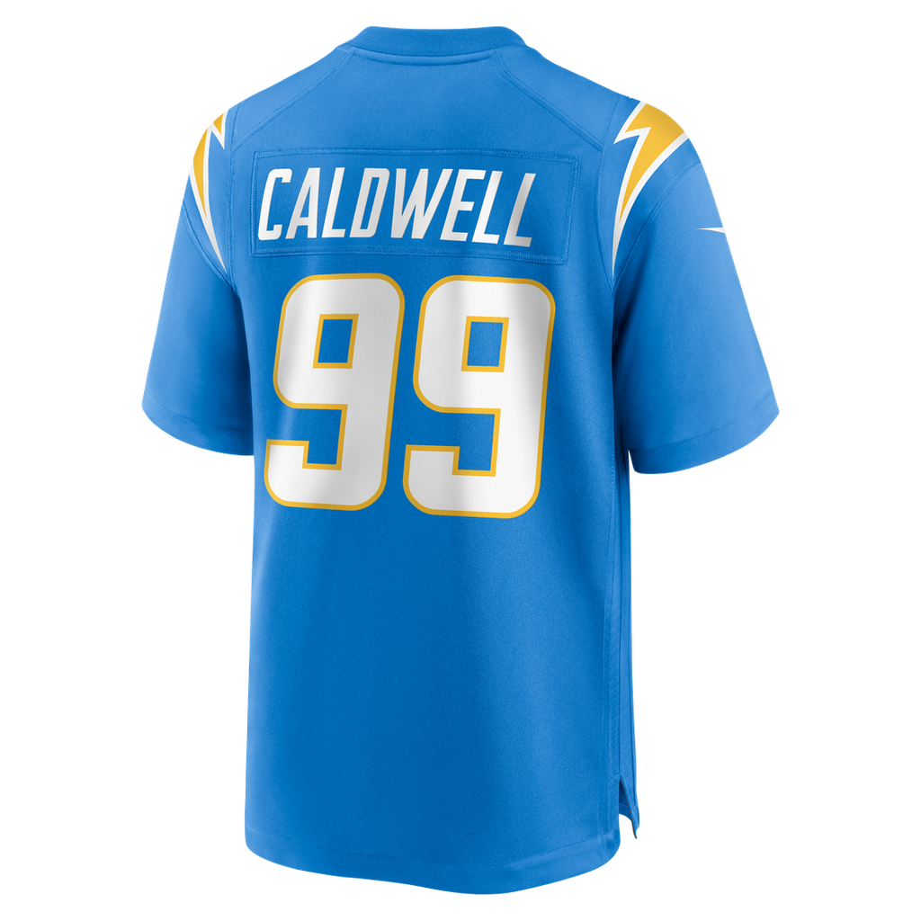 Jamaree Caldwell Los Angeles Chargers Nike Team Game Jersey -  Powder Blue