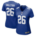 Devin Singletary New York Giants Nike Women's  Game Jersey -  Royal