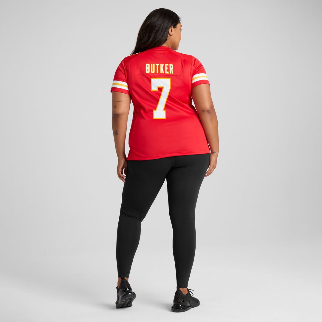 Harrison Butker Kansas City Chiefs Nike Women's Game Jersey - Red