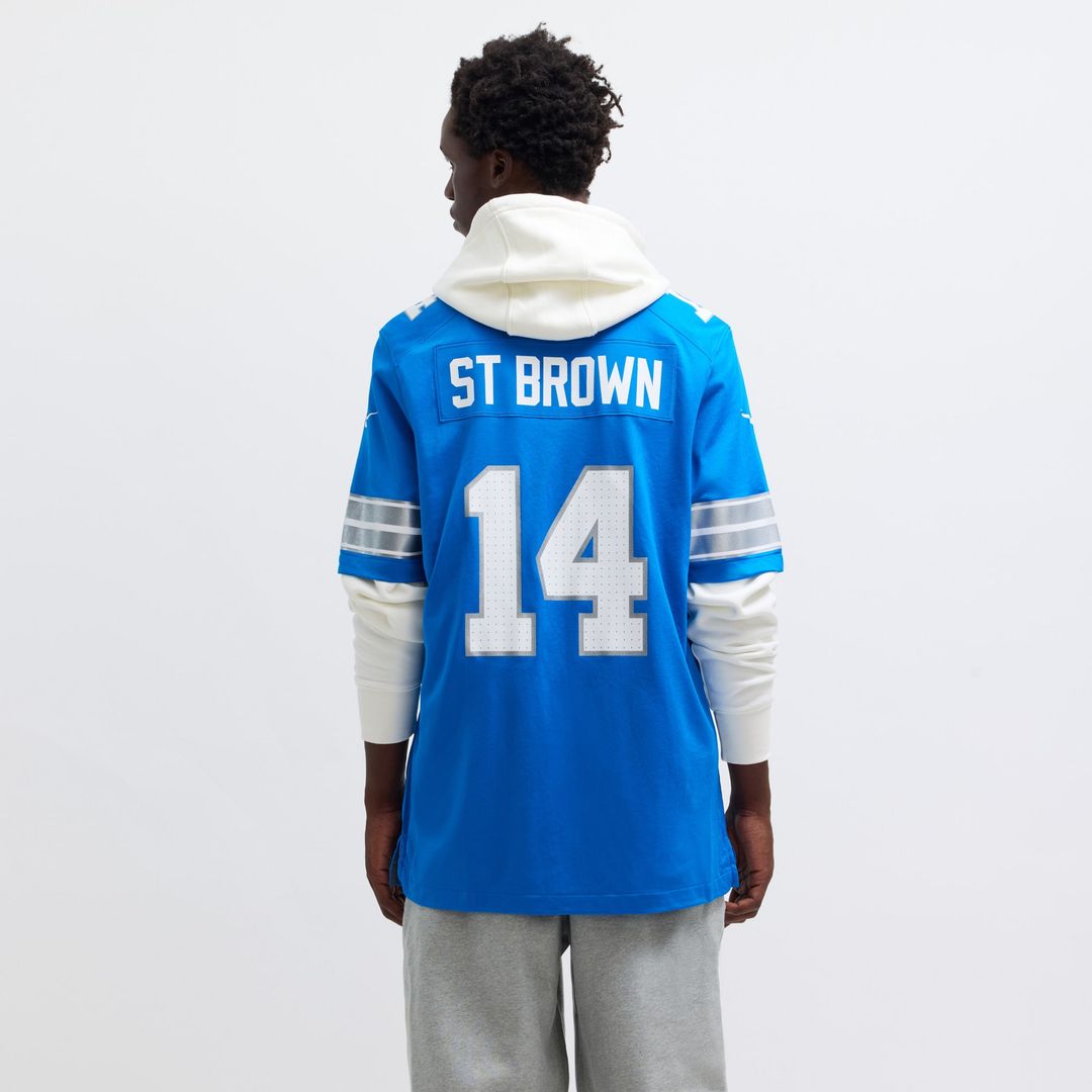 Amon-Ra St. Brown Detroit Lions Nike Game Jersey - White
