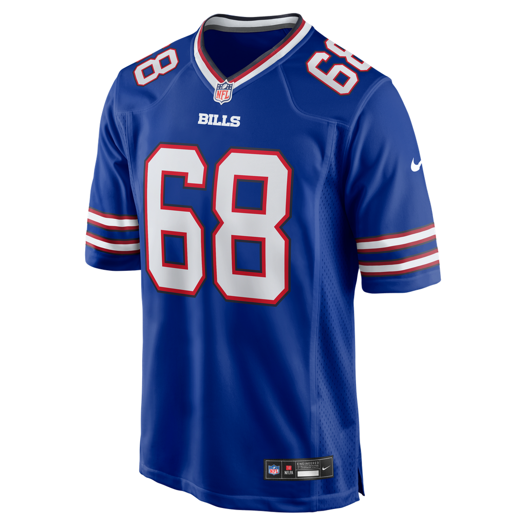 Garrett McGhin Buffalo Bills Nike Team Game Jersey - Royal
