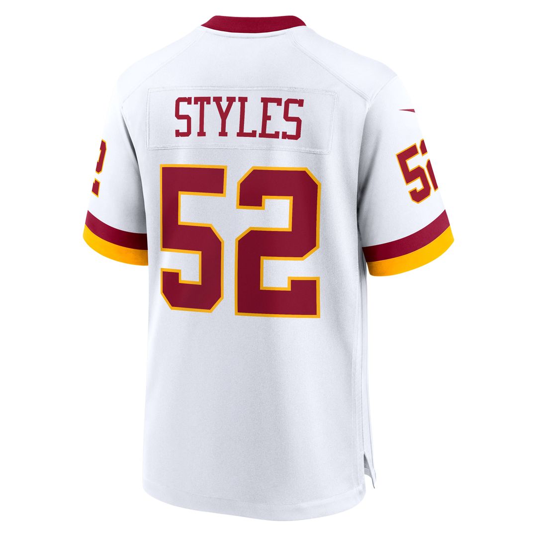 Sonny Styles Washington Commanders Nike 2026 NFL Draft First Round Pick No. 7 Team Game Jersey - Burgundy