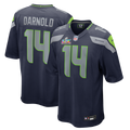 Sam Darnold Seattle Seahawks Nike Super Bowl LX Patch Game Jersey - College Navy