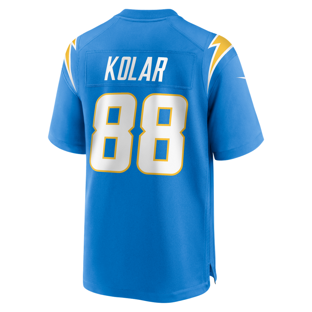 Charlie Kolar Los Angeles Chargers Nike Team Game Jersey -  Powder Blue