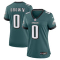 Marquise Brown Philadelphia Eagles Nike Women's Team Game Jersey -  Midnight Green