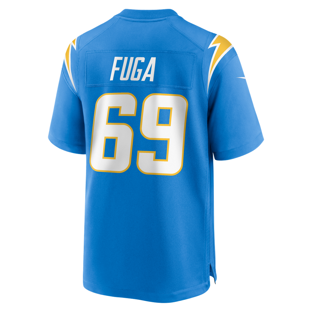 Josh Fuga Los Angeles Chargers Nike Team Game Jersey -  Powder Blue
