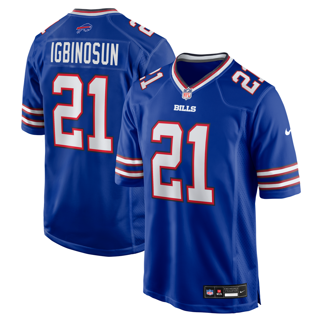 Davison Igbinosun Buffalo Bills Nike Team Game Jersey - Royal