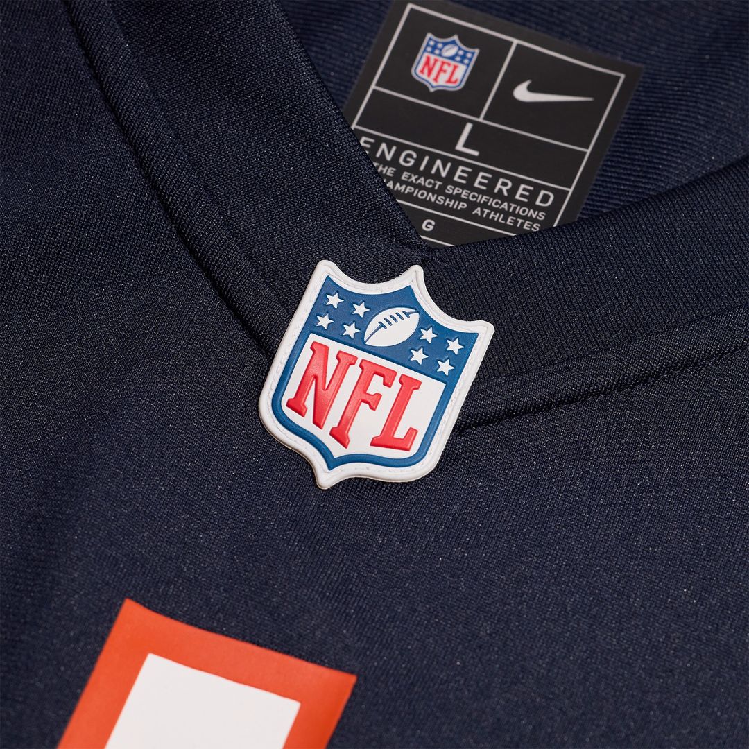 Luke Newman Chicago Bears Nike Team Game Jersey -  Navy