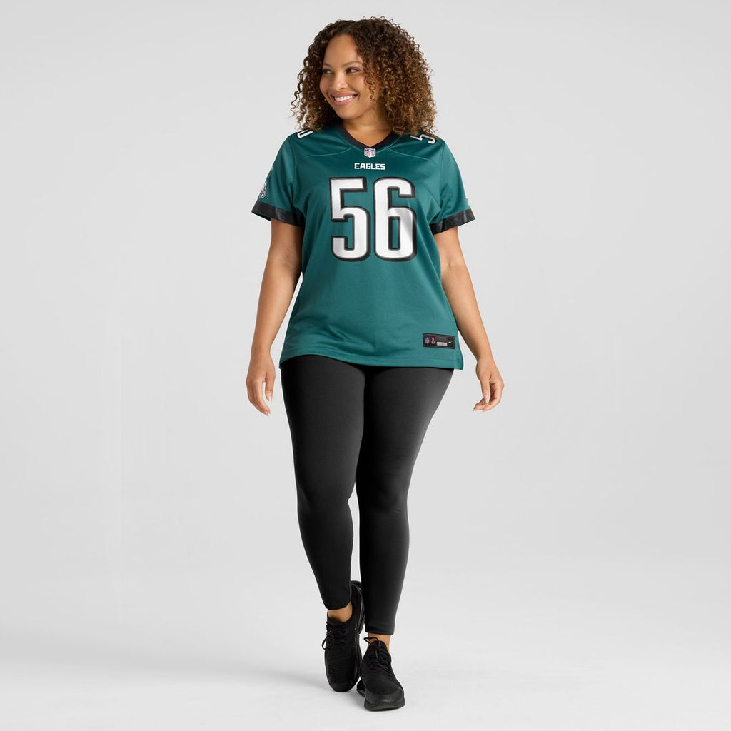 Tyler Steen Philadelphia Eagles Nike Women's Team Game Jersey - Midnight Green