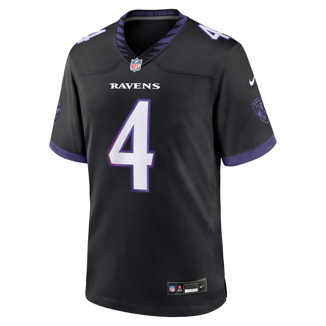 Zay Flowers Baltimore Ravens Nike Game Jersey - White