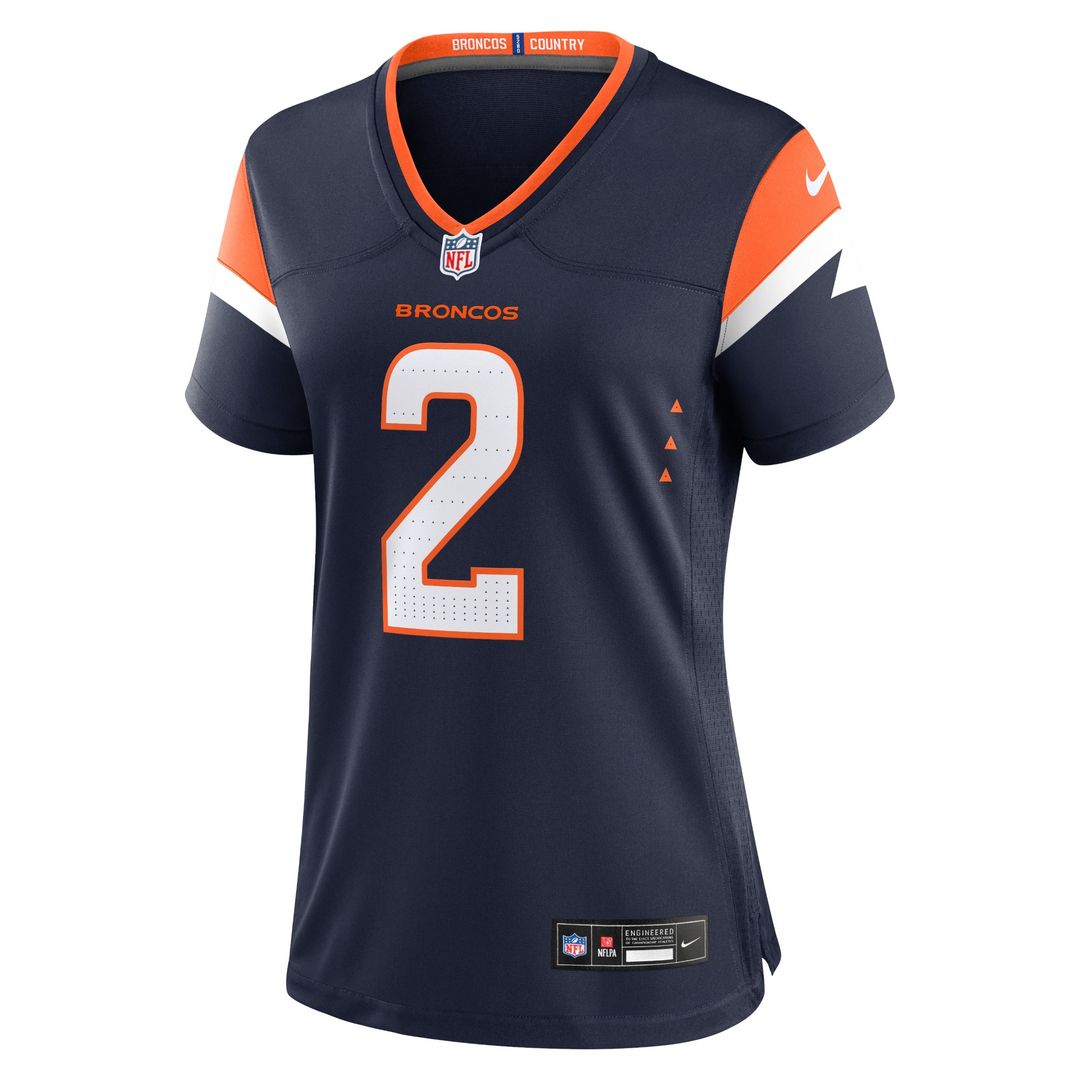 Patrick Surtain II Denver Broncos Nike Women's Team Game Jersey - Orange