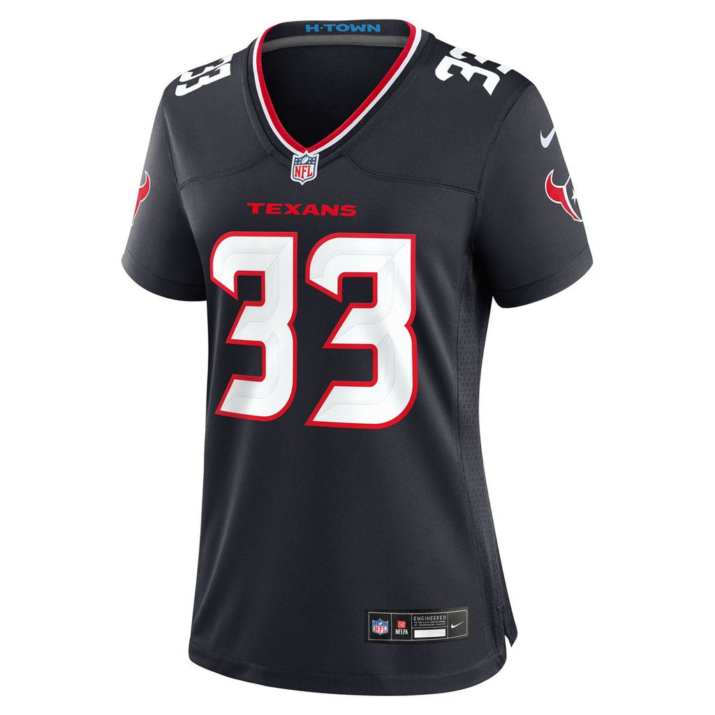 Dare Ogunbowale Houston Texans Nike Women's Team Game Jersey -  Navy