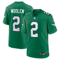 Tariq Woolen Philadelphia Eagles Nike Alternate Game Jersey -  Kelly Green