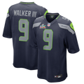 Kenneth Walker III Seattle Seahawks Nike Super Bowl LX Patch Game Jersey - College Navy
