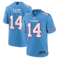 Carnell Tate Tennessee Titans Nike 2026 NFL Draft First Round Pick No. 4 Team Game Jersey - Light Blue