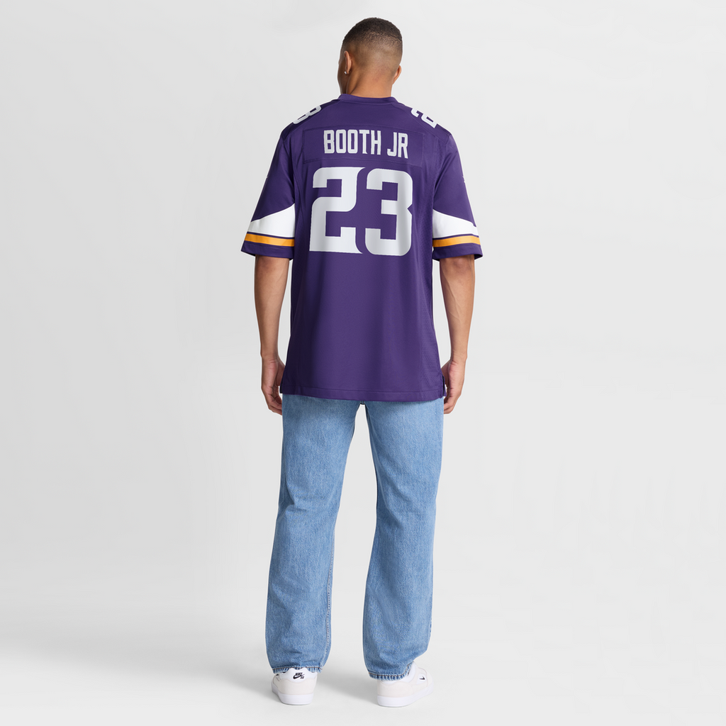 Andrew Booth Jr. Minnesota Vikings Nike Player Game Jersey - Purple