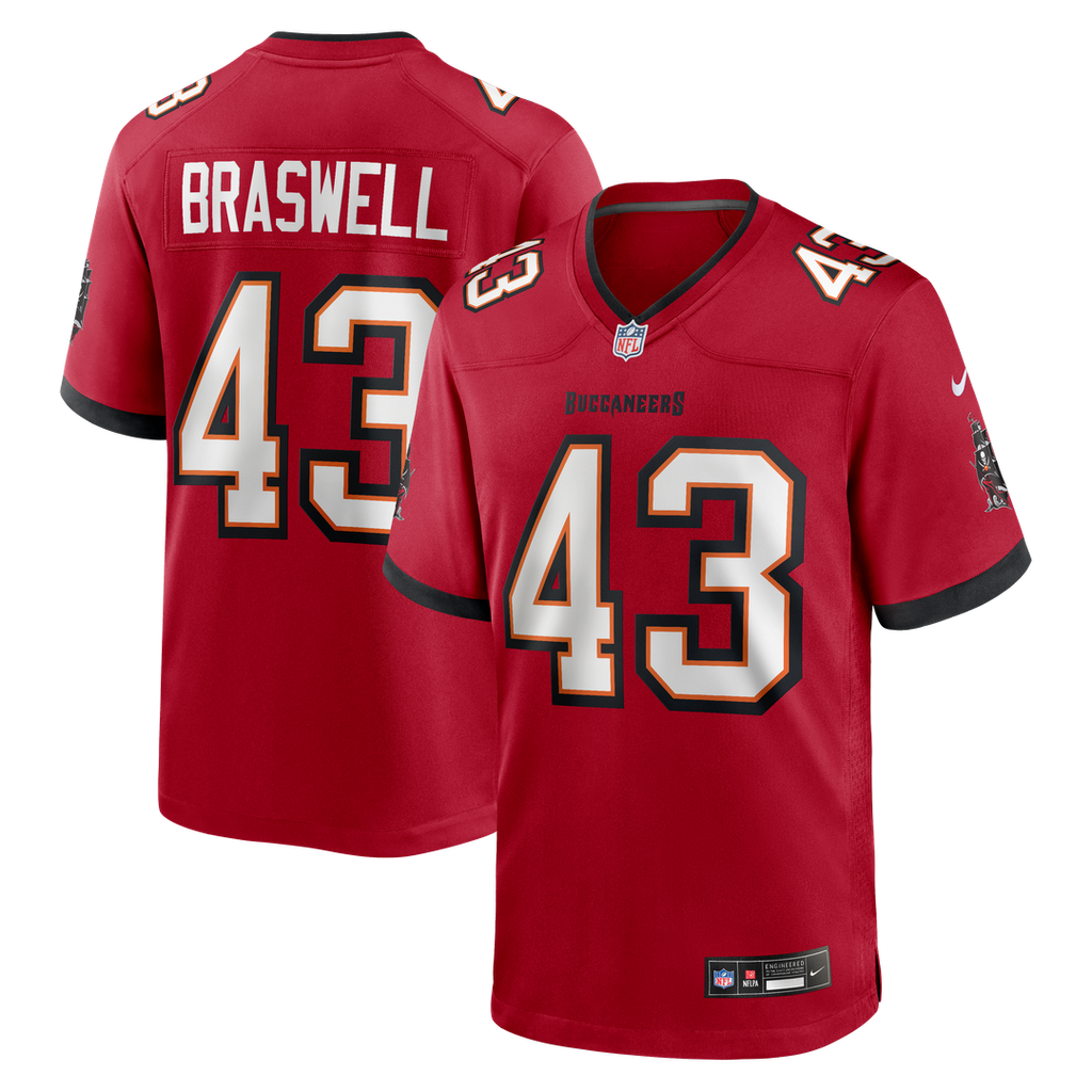 Chris Braswell Tampa Bay Buccaneers Nike  Game Jersey -  Red