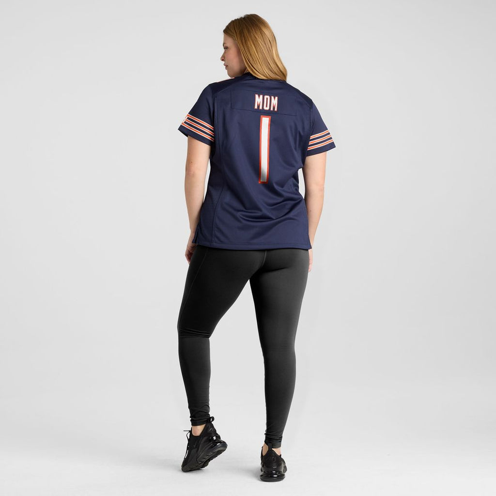 Number 1 Mom Chicago Bears Nike Women's Game Jersey - Navy