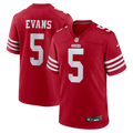Mike Evans San Francisco 49ers Nike Game Jersey - Scarlet