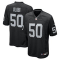 Segun Olubi Las Vegas Raiders Nike Team Game Jersey -  Black