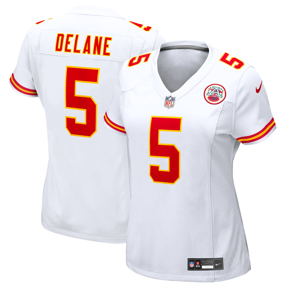 Mansoor Delane Kansas City Chiefs Nike Women's Game Jersey - White
