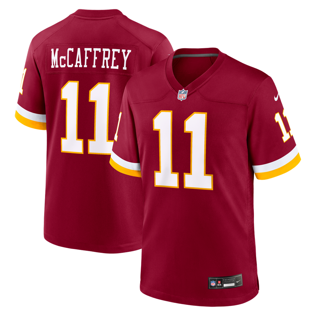 Luke McCaffrey Washington Commanders Nike Game Jersey - Burgundy