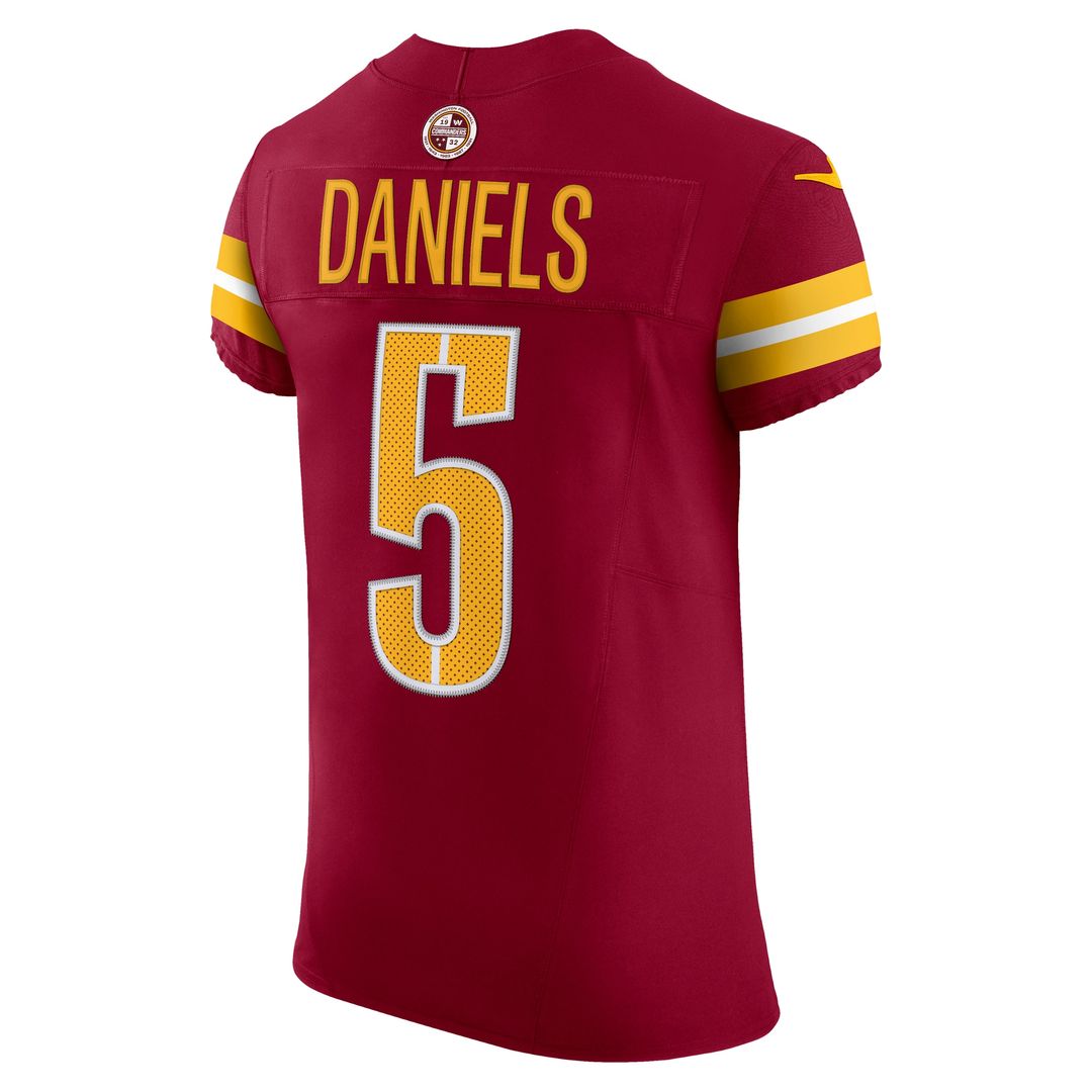 Jayden Daniels Washington Commanders Nike Team  Vapor F.U.S.E. Elite Jersey - Burgundy
