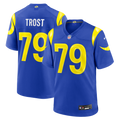 Keagen Trost Los Angeles Rams Nike Team Game Jersey - Royal