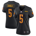 Jayden Daniels Washington Commanders Nike Women's Alternate Game Player Jersey - Black