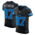 Aidan Hutchinson Detroit Lions Nike Alternate Vapor F.U.S.E. Elite Jersey - Black