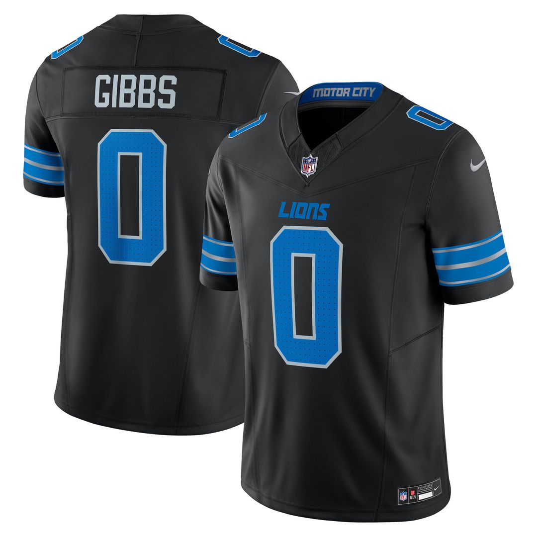 Jahmyr Gibbs Detroit Lions Nike Vapor F.U.S.E. Limited Jersey - Blue