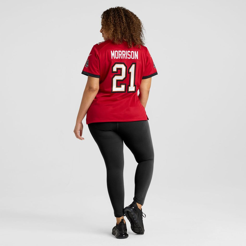 Benjamin Morrison Tampa Bay Buccaneers Nike Women's Team Game Jersey -  Red