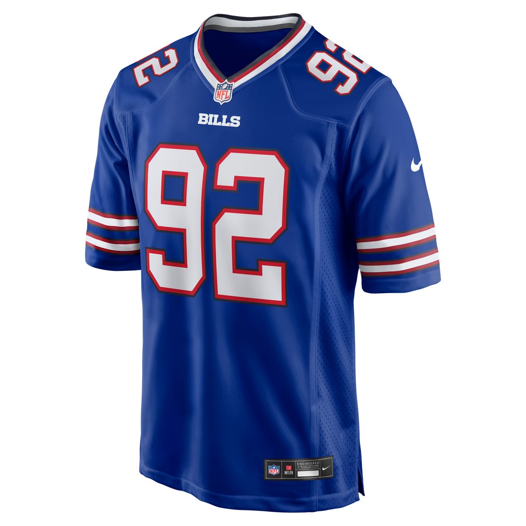 DaQuan Jones Buffalo Bills Nike Game Player Jersey - Royal