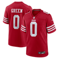 Renardo Green San Francisco 49ers Nike  Game Jersey -  Scarlet