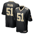 Jonathan Vilma New Orleans Saints Nike Game Retired Player Jersey - Black