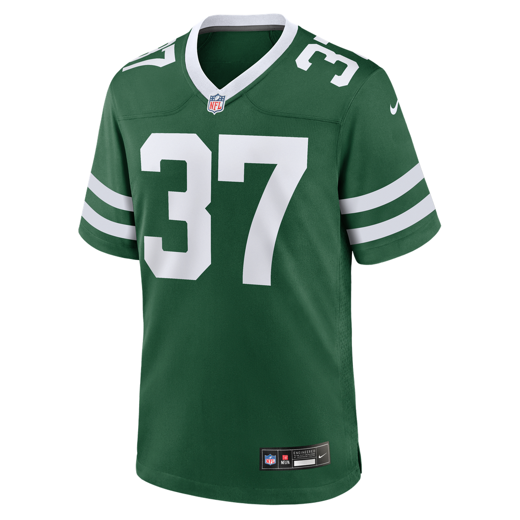 Qwan'tez Stiggers New York Jets Nike Team Game Jersey - Legacy Green