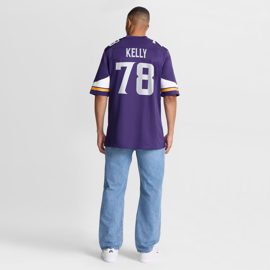 Ryan Kelly Minnesota Vikings Nike Team Game Jersey -  Purple