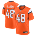 Mitchell Fraboni Denver Broncos Nike Team Game Jersey -  Orange