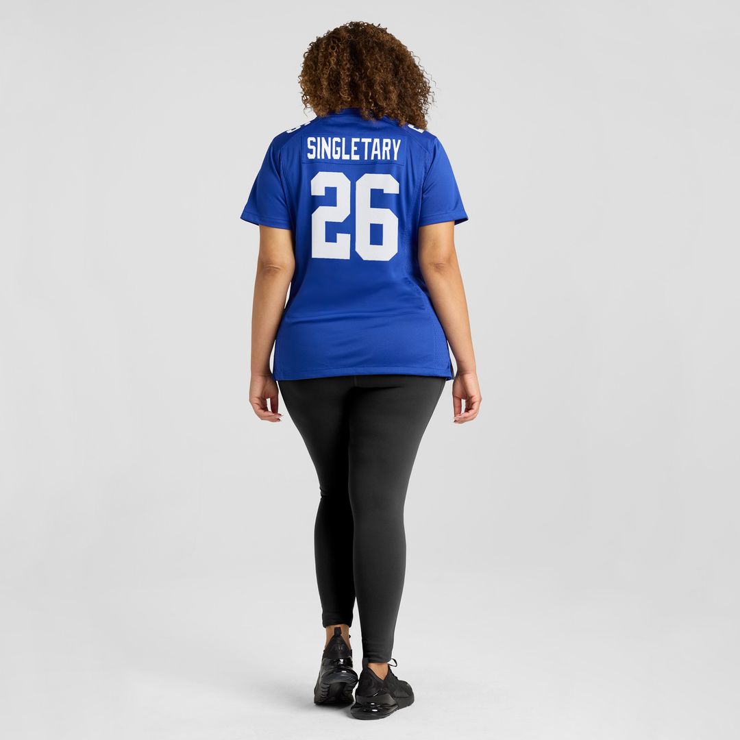 Devin Singletary New York Giants Nike Women's  Game Jersey -  Royal