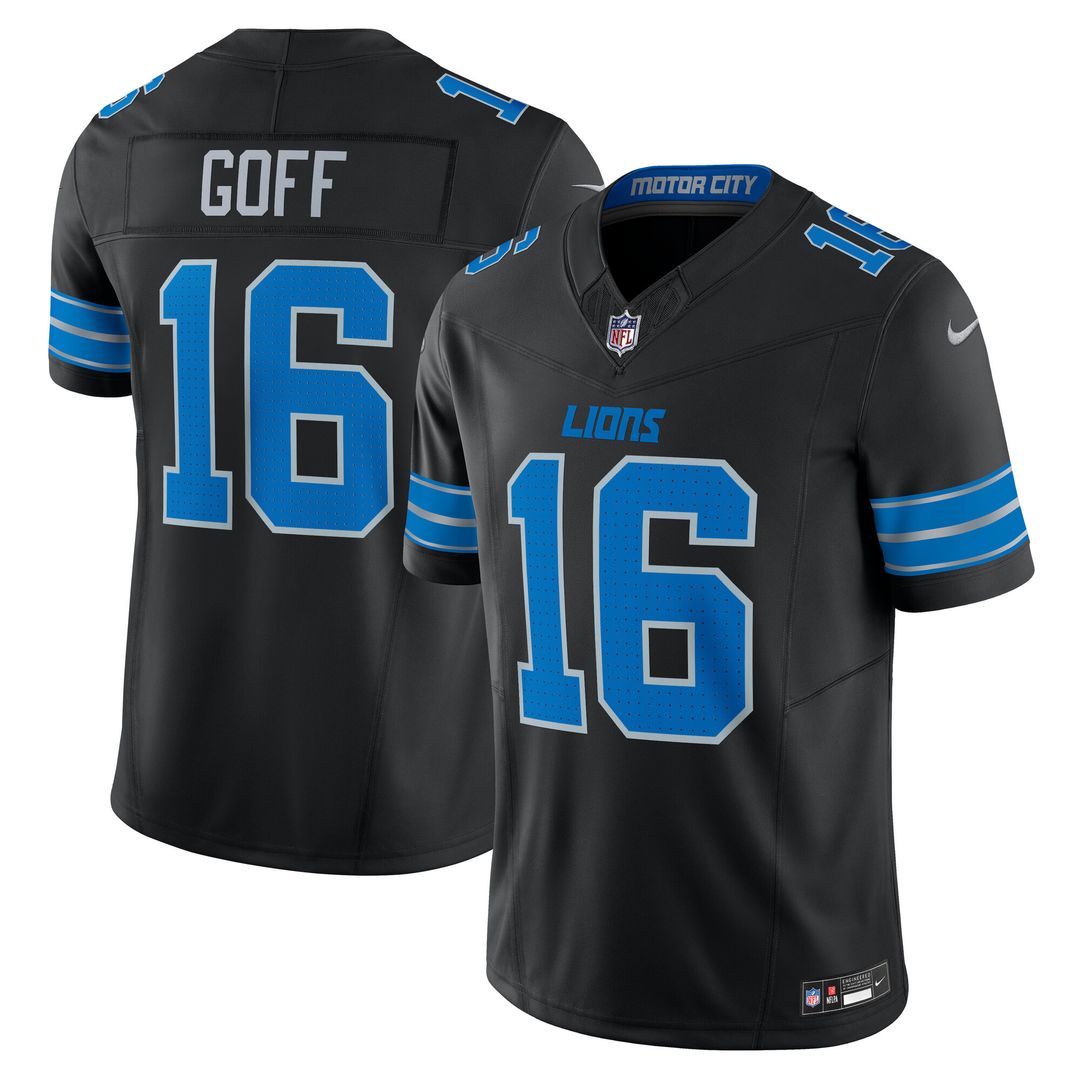 Jared Goff Detroit Lions Nike Vapor F.U.S.E. Limited Jersey - Blue
