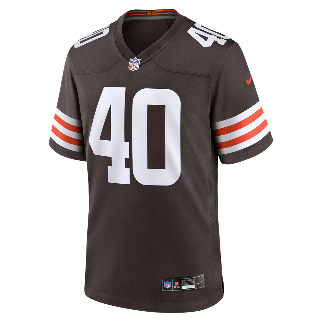 Nathaniel Watson Cleveland Browns Nike Team Game Jersey -  Brown