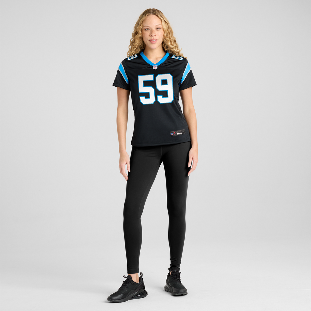 Luke Kuechly Carolina Panthers Nike Women's Team Game Jersey -  Black